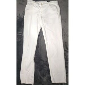 AG Adriano Goldschmied Pants Womens 28 White The Caden Tailored Trouser Chino